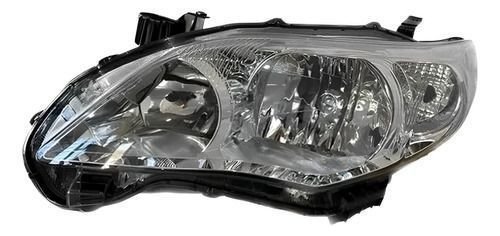 Farol Toyota Corolla 2012 2013 2014 Cromado Esquerdo  Novo