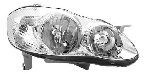 Farol Toyota Corolla Fielder 2003 A 2008 Cromado Direito  Novo