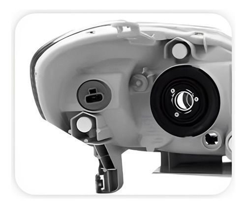 Farol Toyota Corolla Fielder 2003 A 2008 Cromado Direito  Novo