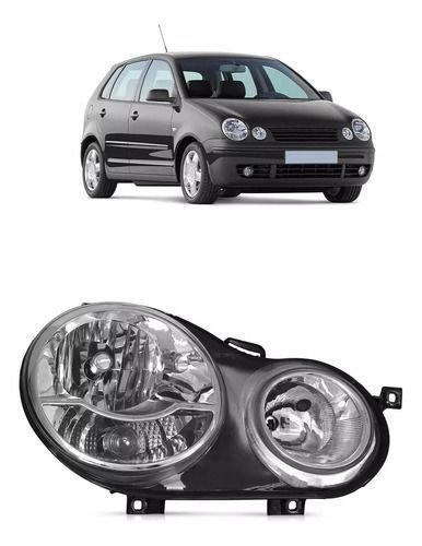 Farol Vw Polo 2002 2003 2004 2005 2006 Duplo Direito