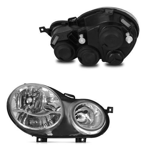 Farol Vw Polo 2002 2003 2004 2005 2006 Duplo Direito  Novo