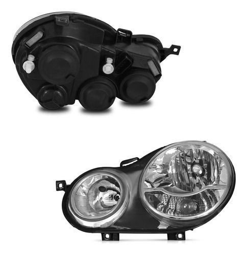 Farol Vw Polo 2002 2003 2004 2005 2006 Duplo Esquerdo  Novo