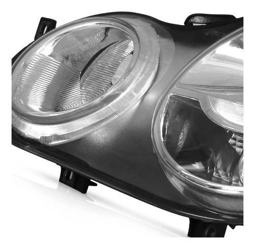 Farol Vw Polo 2002 2003 2004 2005 2006 Duplo Esquerdo  Novo