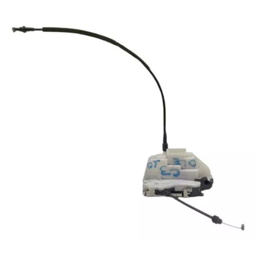 Fechadura Porta Dianteira Esquerda Citroen C3 2003 A 2012 Original Usado