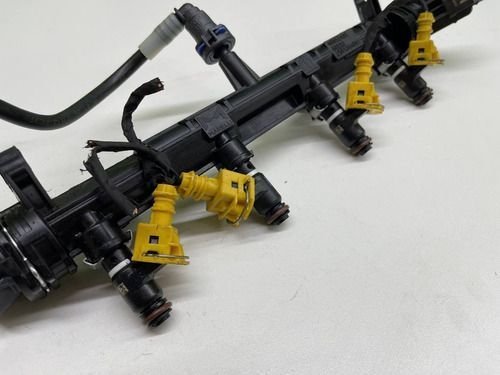Flauta Com Bico Injetor Fiat Argo Cronos 1.3 2020 A 2023 Original Usado
