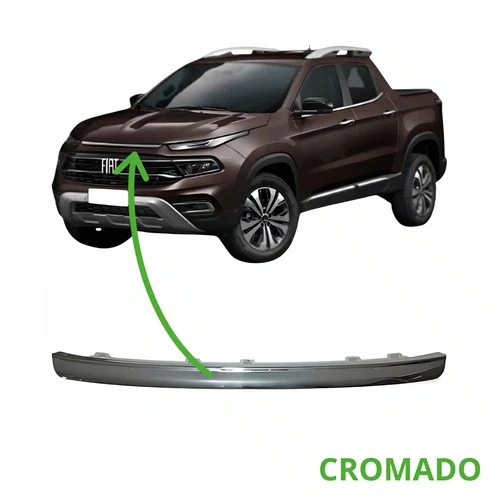 Friso Cromado Capo Fiat Toro 2021 2022 2023 2024 2025  Novo
