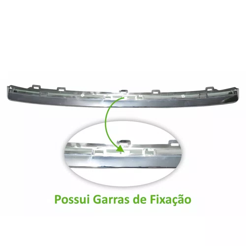 Friso Cromado Capo Fiat Toro 2021 2022 2023 2024 2025  Novo