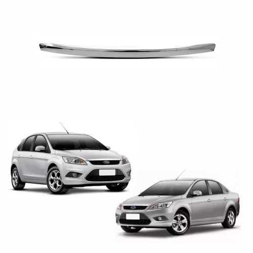 Friso Cromado Do Capo Ford Focus Hatch Sedan 2008 Até 2013