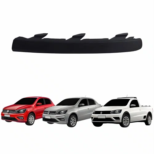 Friso Inferior Parachoque Vw Gol G8 2018 A 2023 Esquerdo