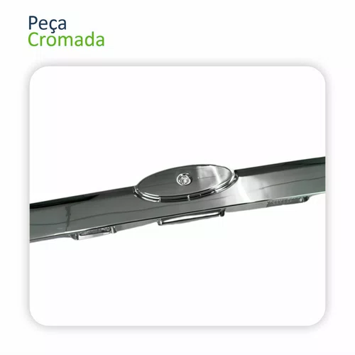 Friso Tampa Traseira Ford Focus Hatch 2008 Até 2013 Cromado  Novo
