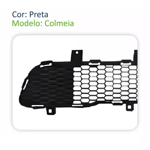 Grade Do Spoiler Parachoque Jeep Compass 2017 A 2021 Colmeia