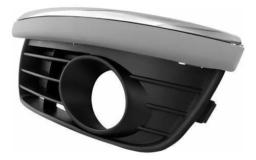 Grade Farol Milha Jetta 2006 A 2011 Com Furo Friso Esquerdo Novo
