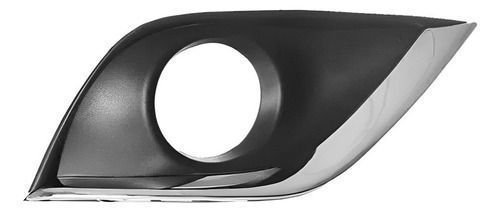 Grade Farol Milha Versa 2015 A 2021 Friso Cromado Direito Novo