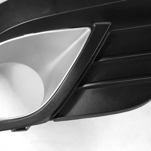 Grade Parachoque Fiat Gran Siena 12/19 C/furo Mold Cinza Le Novo