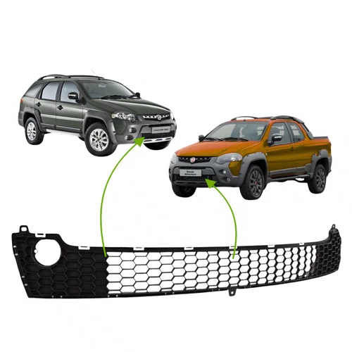 Grade Parachoque Fiat Palio Strada Adventure 2013 A 2020  Novo