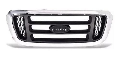 Grade Radiador Ford Ranger 2005 A 2009 Com Friso Cromado Novo