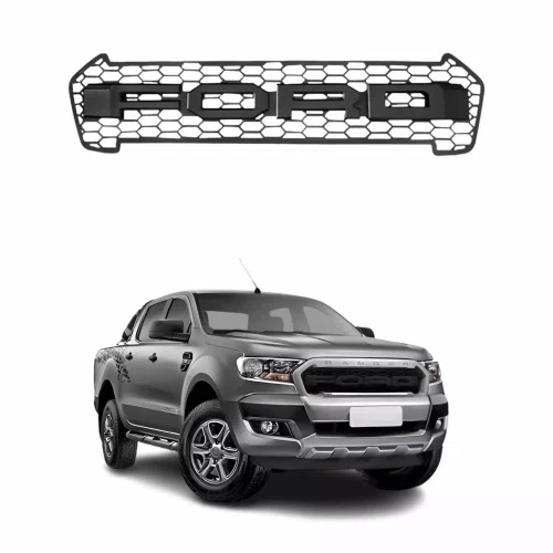 Grade Radiador Ford Ranger Raptor 2017 2018 2019 Com Letras