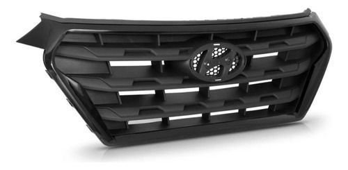 Grade Radiador Hyundai Creta 2017 Até 2020 Com Friso Preto Novo