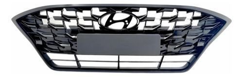 Grade Radiador Hyundai Hb20x 2020 2021 2022 Black Piano Novo