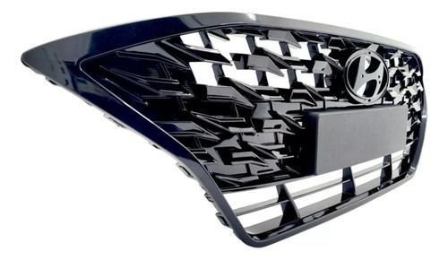 Grade Radiador Hyundai Hb20x 2020 2021 2022 Black Piano Novo