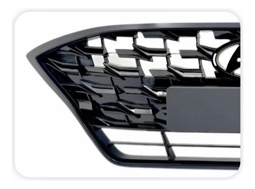 Grade Radiador Hyundai Hb20x 2020 2021 2022 Black Piano Novo