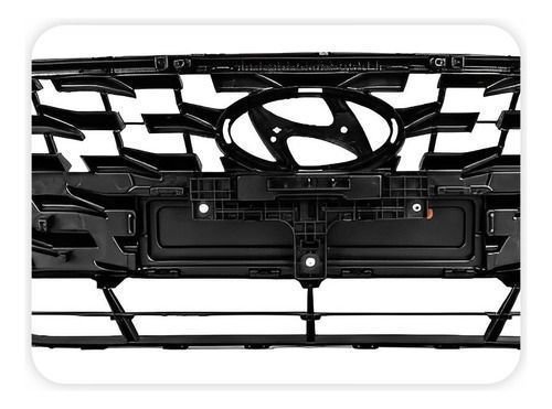Grade Radiador Hyundai Hb20x 2020 2021 2022 Black Piano Novo