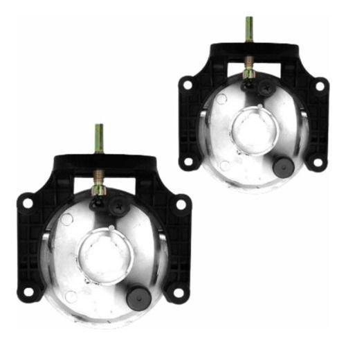 Kit Farol Auxiliar Milha Fiat Toro 2016 A 2021 Moldura Crom Novo