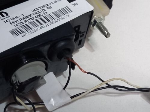 Lanterna Tampa Fiat Cronos 2018 A 2021 Esquerdo 14718041 Original Usado