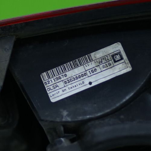Lanterna Traseira Direita Chevrolet Cobalt 2016 A 2020 Original Usado
