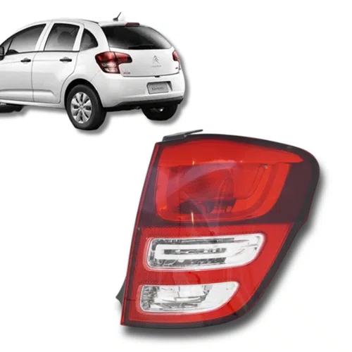 Lanterna Traseira Direita Citroën C3 2013 2014 2015 2016 2017 2018 2019 2020 Novo