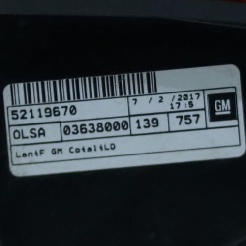 Lanterna Traseira Direita Cobalt 2016 2017 Á 2020 52119670 Original Usado