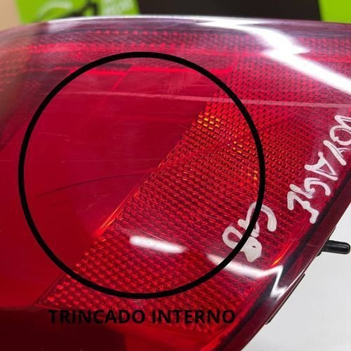 Lanterna Traseira Esquerda Voyage 2013 Á 2015 Com Detalhe Original Usado