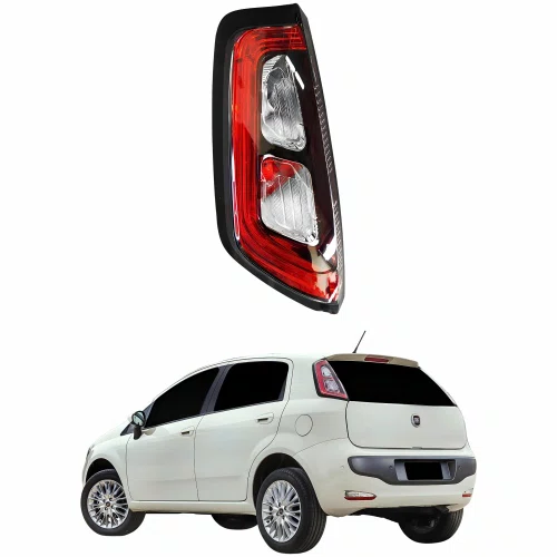 Lanterna Traseira Fiat Punto 2013 2014 2015 2016 Com Led Lado Esquerdo