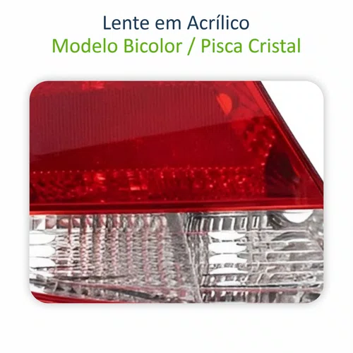 Lanterna Traseira Vw Gol G5 2008 Até 2012 Lado Esquerdo Original Arteb