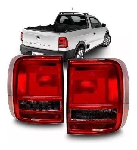 Lanterna Traseira Vw Saveiro G7 G8 Fume Esquerda Novo
