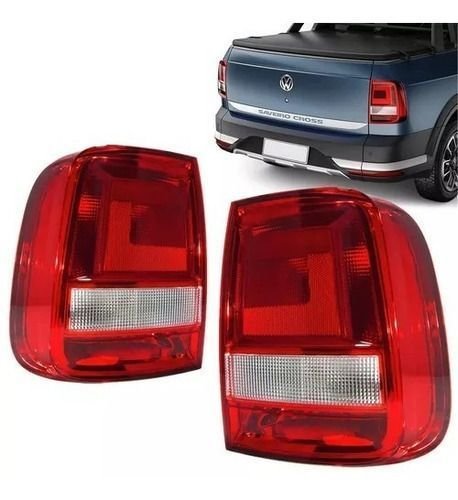 Lanterna Vw Saveiro G7 G8 Bicolor Direito