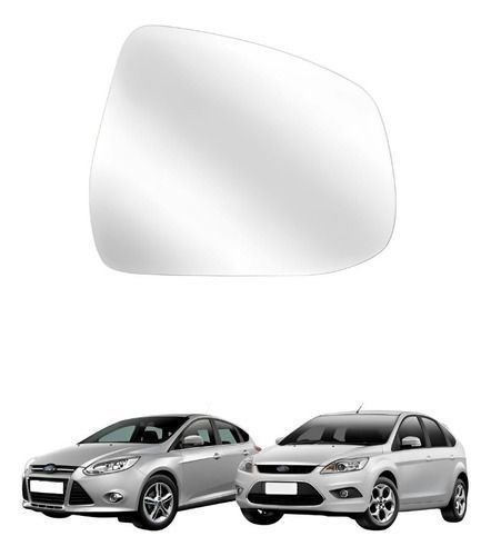 Lente Retrovisor Ford Focus 2014 2015 2016 Lado Esquerdo