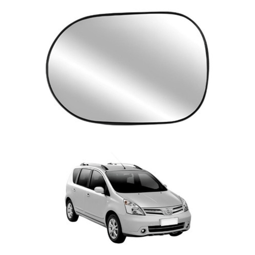 Lente Retrovisor Nissan Livina 2009 Até 2015 Lado Direito