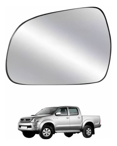 Lente Retrovisor Toyota Hilux Srv 2005 Até 2011 Esquerdo