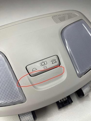 Luz De Teto Cortesia Hyundai Hb20 2020 2021 2022 92800r1000 Original Usado