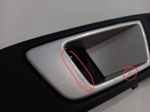 Maçaneta Interna Diant Direita Ford New Fiesta 8a61a22600bfw Original Usado