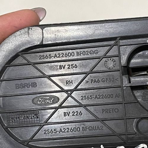 Maçaneta Interna Traseira Ford Fiesta 2002 A 2012 Direito Original Usado