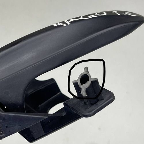 Maçaneta Interna Traseira Esquerda Fiat Argo 2018 A 2021 Original Usado