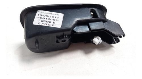 Maçaneta Interna Traseira Esquerda Fiat Mobi 100180498 Original Usado