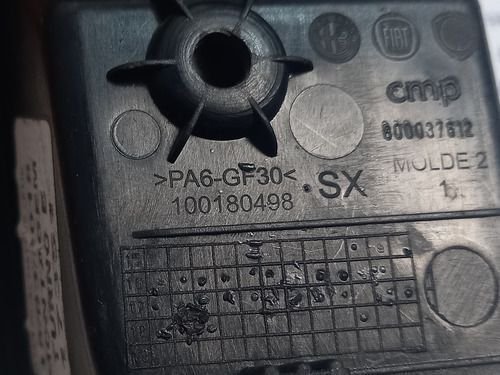 Maçaneta Interna Traseira Esquerda Fiat Mobi 100180498 Original Usado