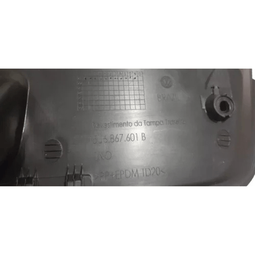 Moldura Acabamento Interno Porta Mala VW Gol G7 G8 2017 2021 Original Usado