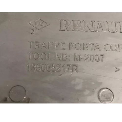 Moldura Acabamento Porta Malas Renault Logan 2014 a 2019 Original Usado