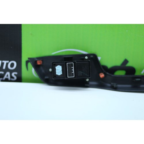Moldura Botão da Porta Traseira Esquerda Civic 2013 Á 2016 Original Usado