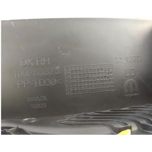 Moldura Canto LD Caçamba Fiat Strada 2021 a 2024 100253373 Original Usado