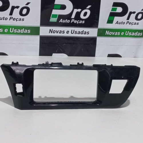 Moldura Central Multimídia Toyota Corolla 2015 Á 2017 Original Usado